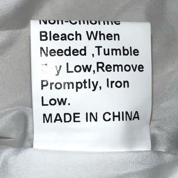 Size L Ivory BOHO lapel collar button front faux pockets lined plush Teddy coat - Picture 16 of 16